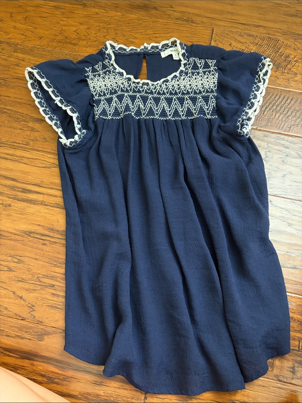 Boutique blue blouse